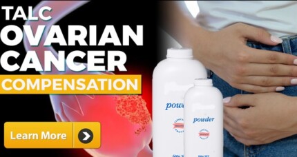 talc ovarian cancer compensation